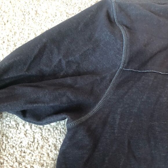 MERREL Selectwick 3/4 Zip Navy Sweater Medium - Picture 10 of 15